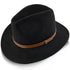 Jurassic - Walrus Hats Dark Brown Wool Felt Safari Hat - H7014